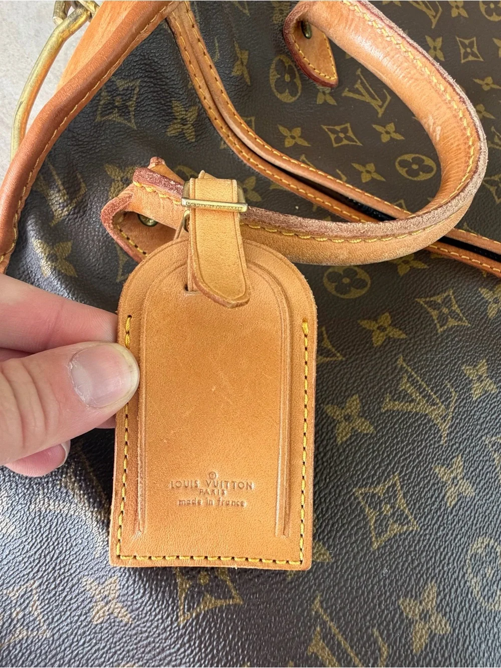 Louis Vuitton VINTAGE Garment Bag Big Monogram / Garment Carrier AUTHENTIC